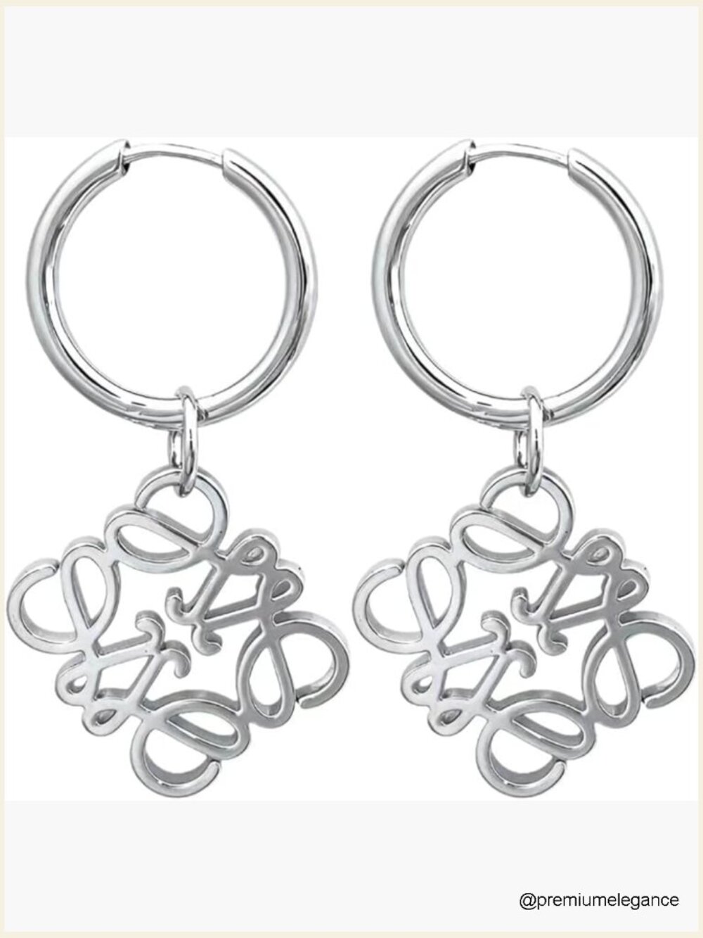 14K gold-plated geometric openwork hoop earrings vintage style fashion jewelry